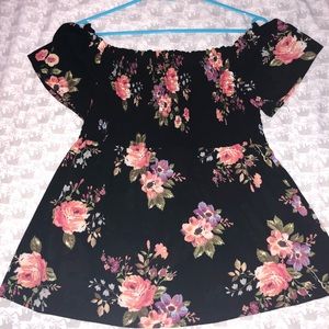 off the shoulder top